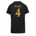 Günstige Real Madrid David Alaba #4 3rd Fussballtrikot Damen 2023-24 Kurzarm